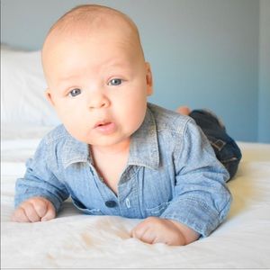 Baby Gap Denim Onesie